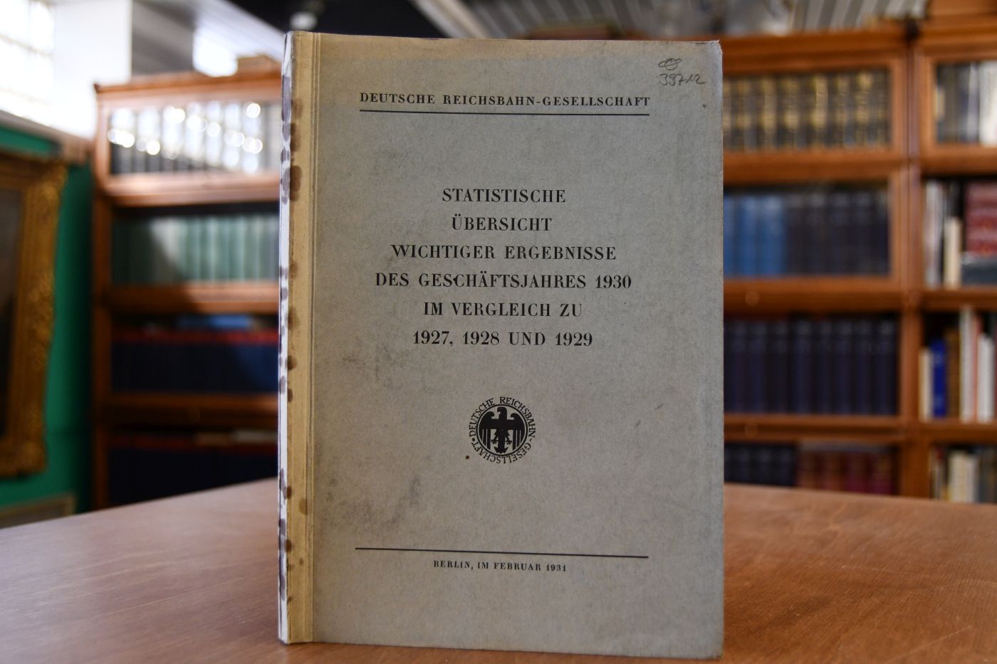 Statistische Übersicht wichtiger Ergebnisse des Geschäftsjahres 1930 im Vergleich zu 1927, 1928 und 1929.