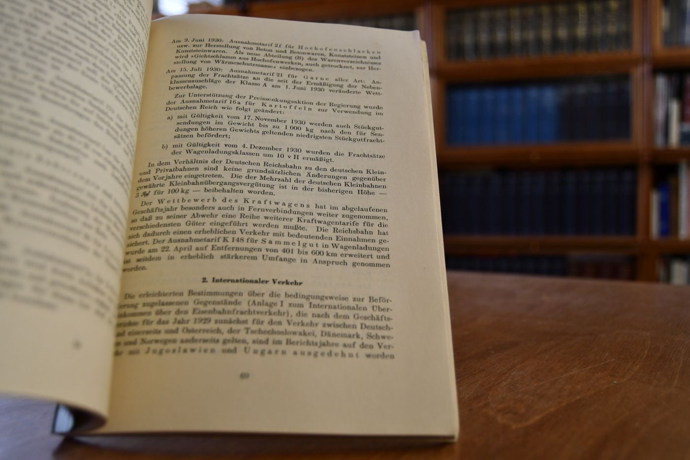 Statistische Übersicht wichtiger Ergebnisse des Geschäftsjahres 1930 im Vergleich zu 1927, 1928 und 1929.