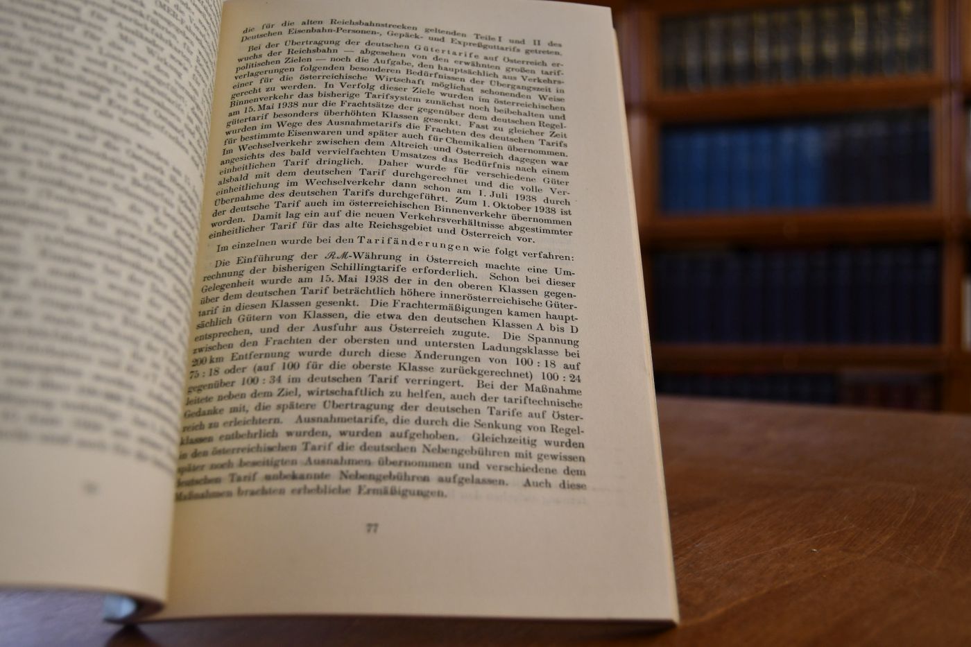Statistische Übersicht wichtiger Ergebnisse des Geschäftsjahres 1938.