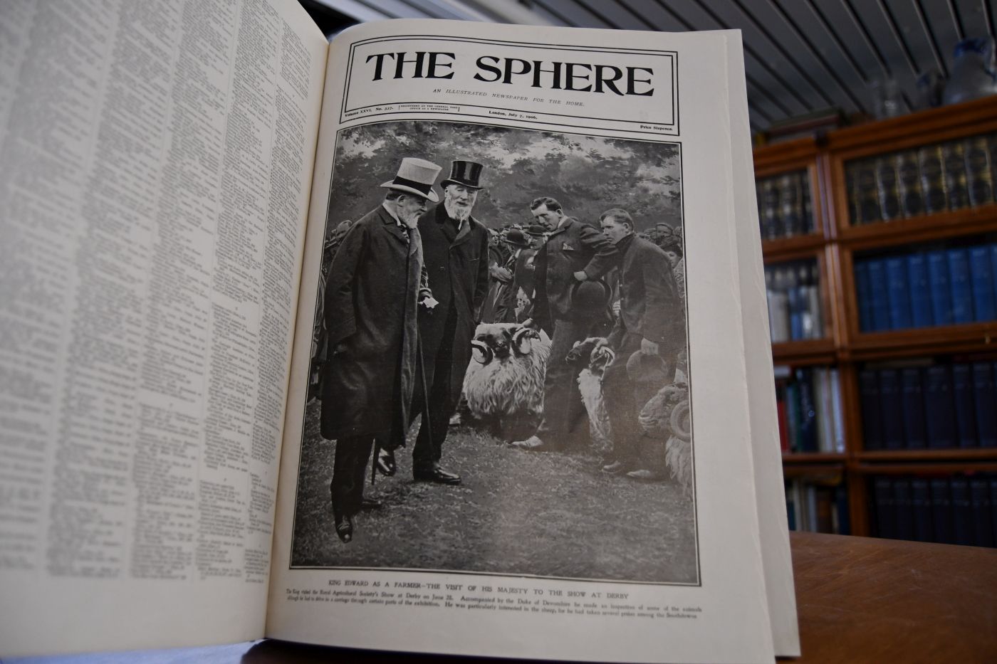 The Sphere. An illustrated Newspaper for the Home. Voll. 26 (July 7 to Sept. 29 1906)