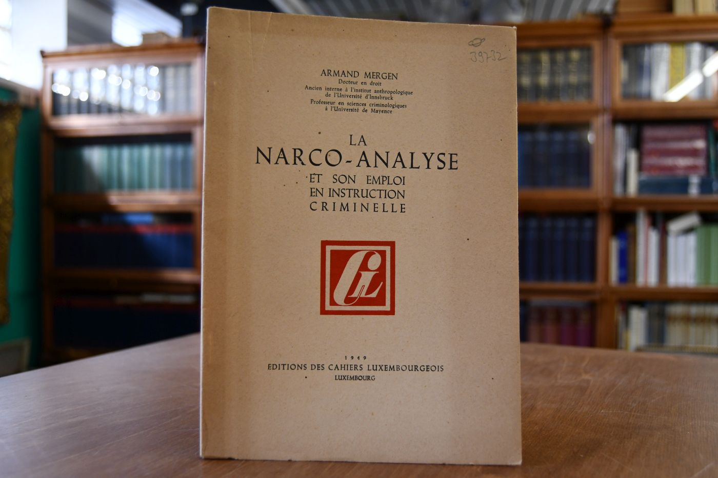 La Narco-Analyse et son emploi en instruction criminelle.