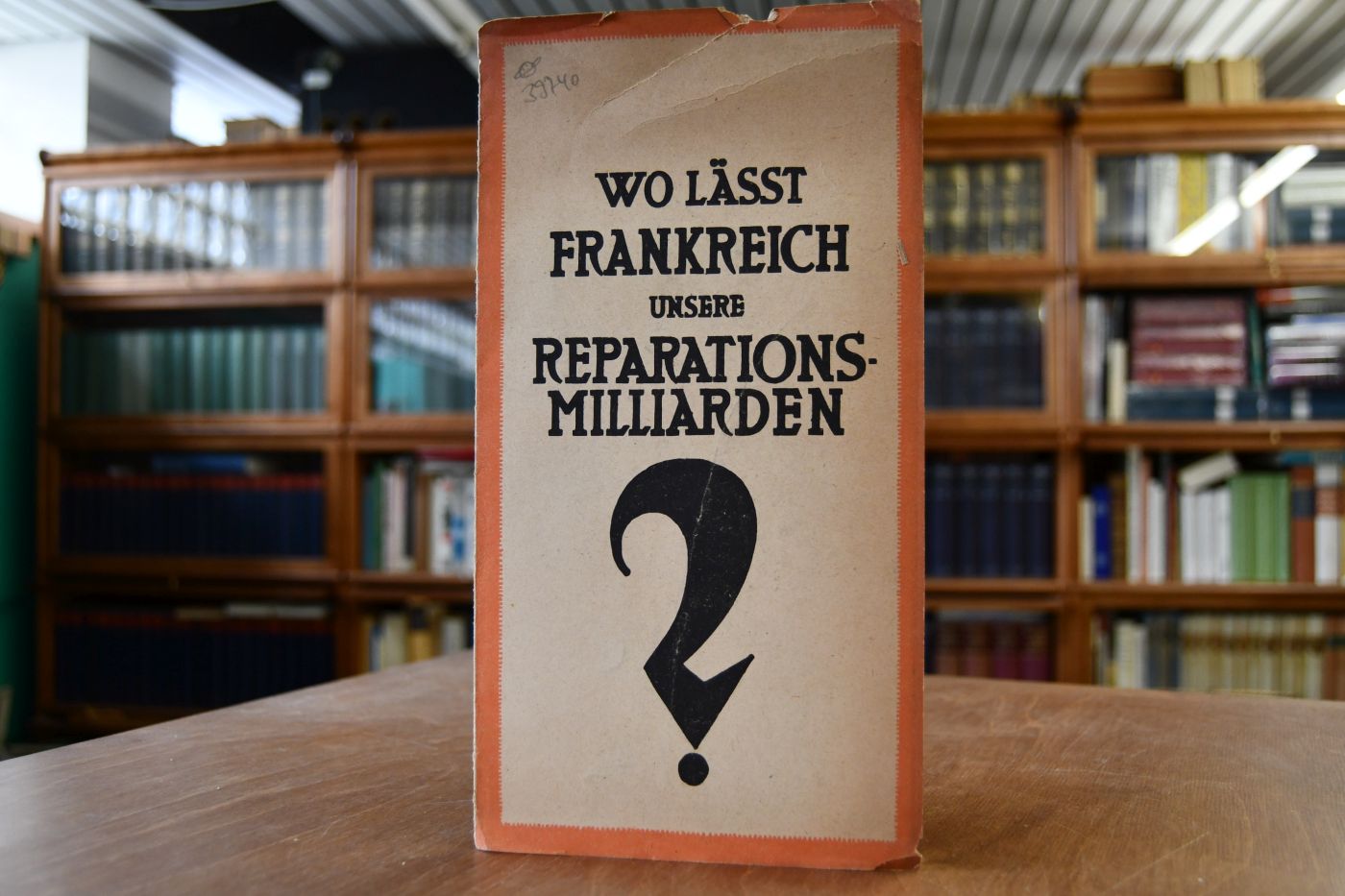 Wo läßt Frankreich unsere Reparationsmilliarden?