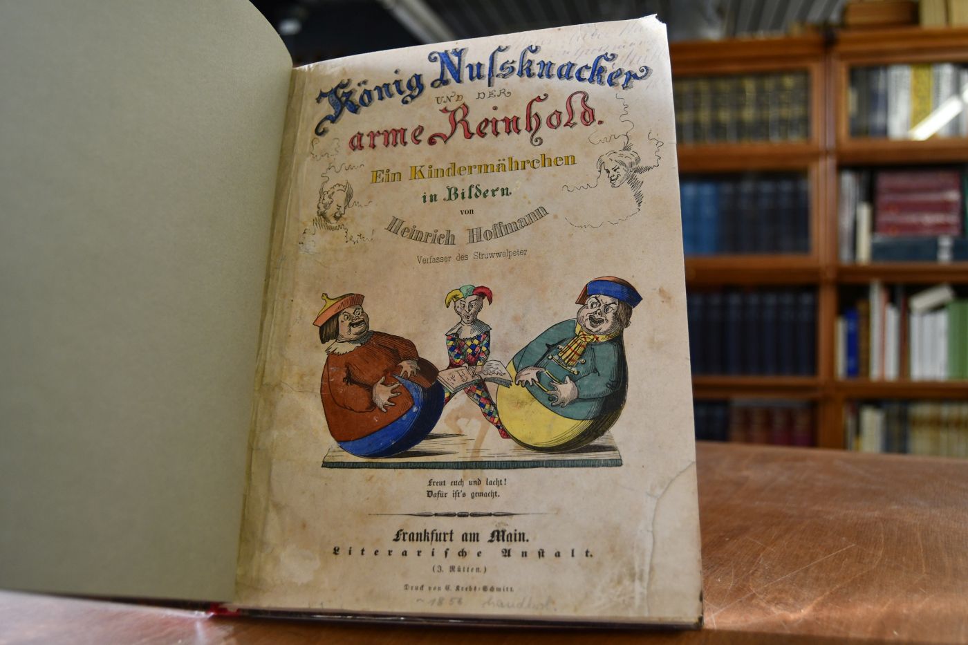 König Nußknacker und der arme Reinhold. Ein Kindermärchen in Bildern. Freut euch und lacht! Dafür ist`s gemacht.