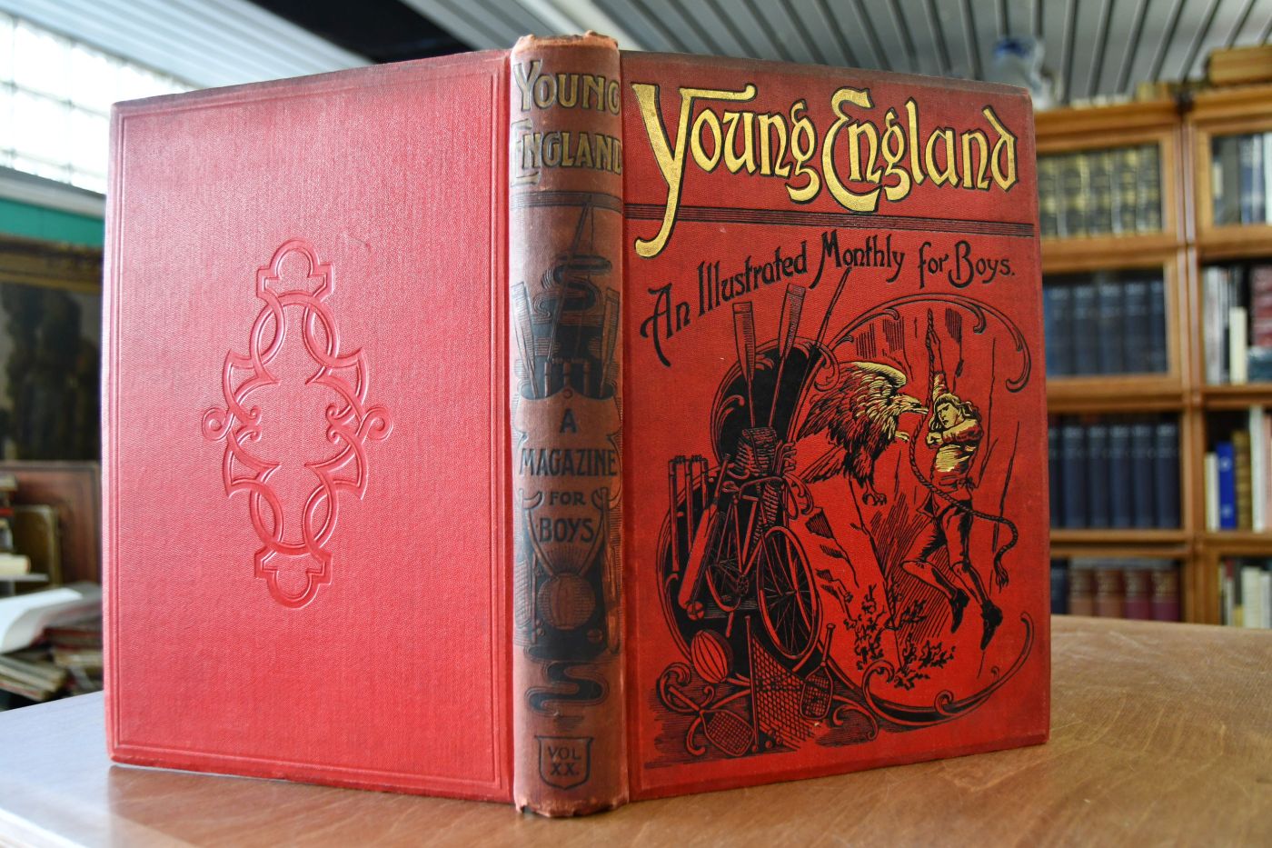 Young England An illustrated Magazine for Boys. Throughout the english-speaking world. Vol. XX.