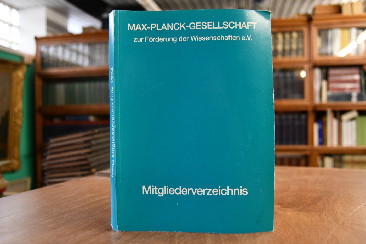 Mitgliederverzeichnis Max-Planck-Gesellschaft. Nach dem Stand vom 1. Mai 1994.