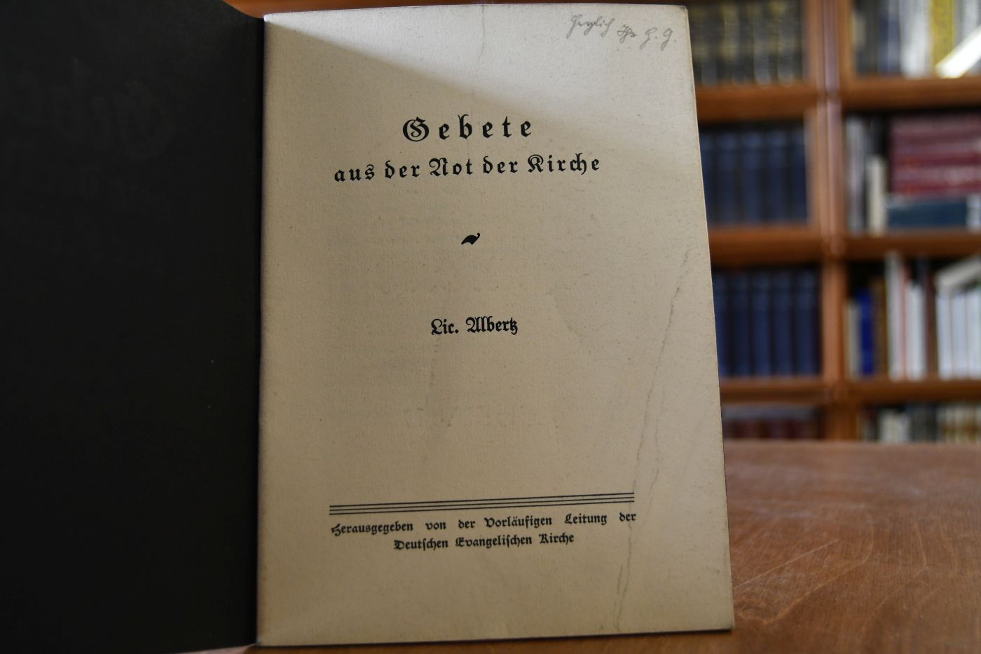 Gebete aus der Not der Kirche.
