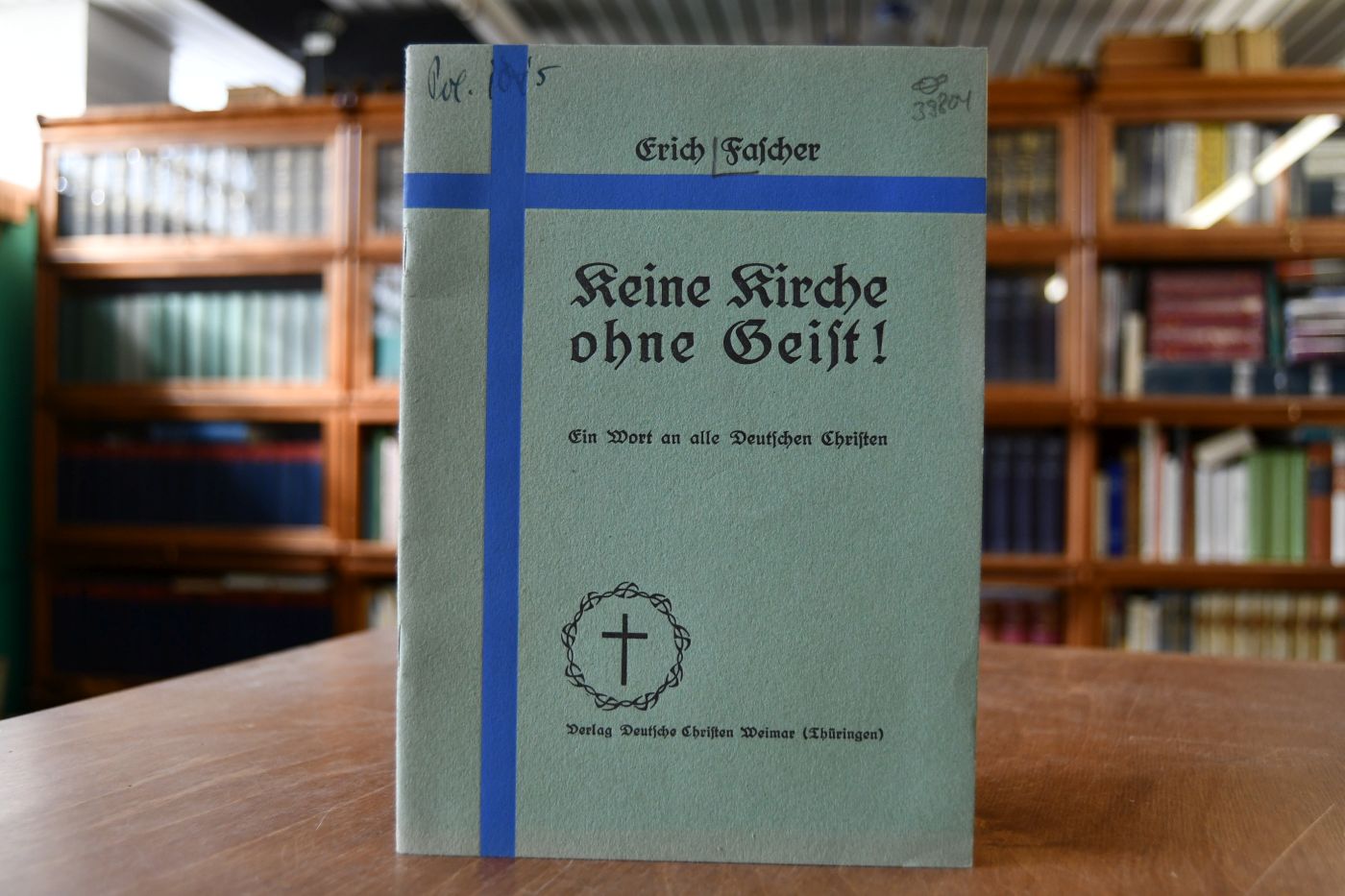Keine Kirche ohne Geist! Ein Wort an alle Deutschen Christen.