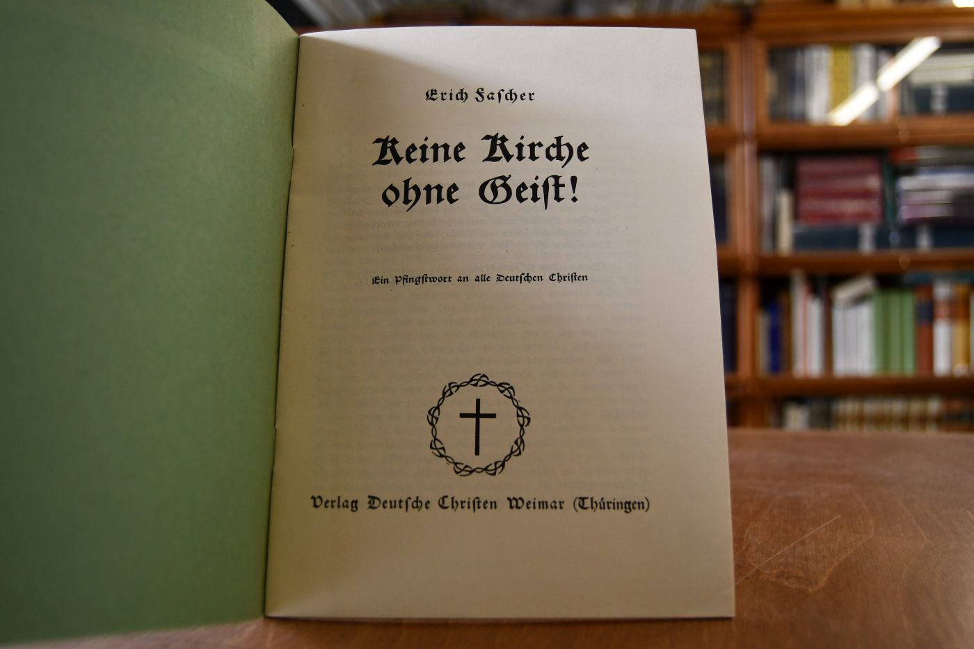 Keine Kirche ohne Geist! Ein Wort an alle Deutschen Christen.