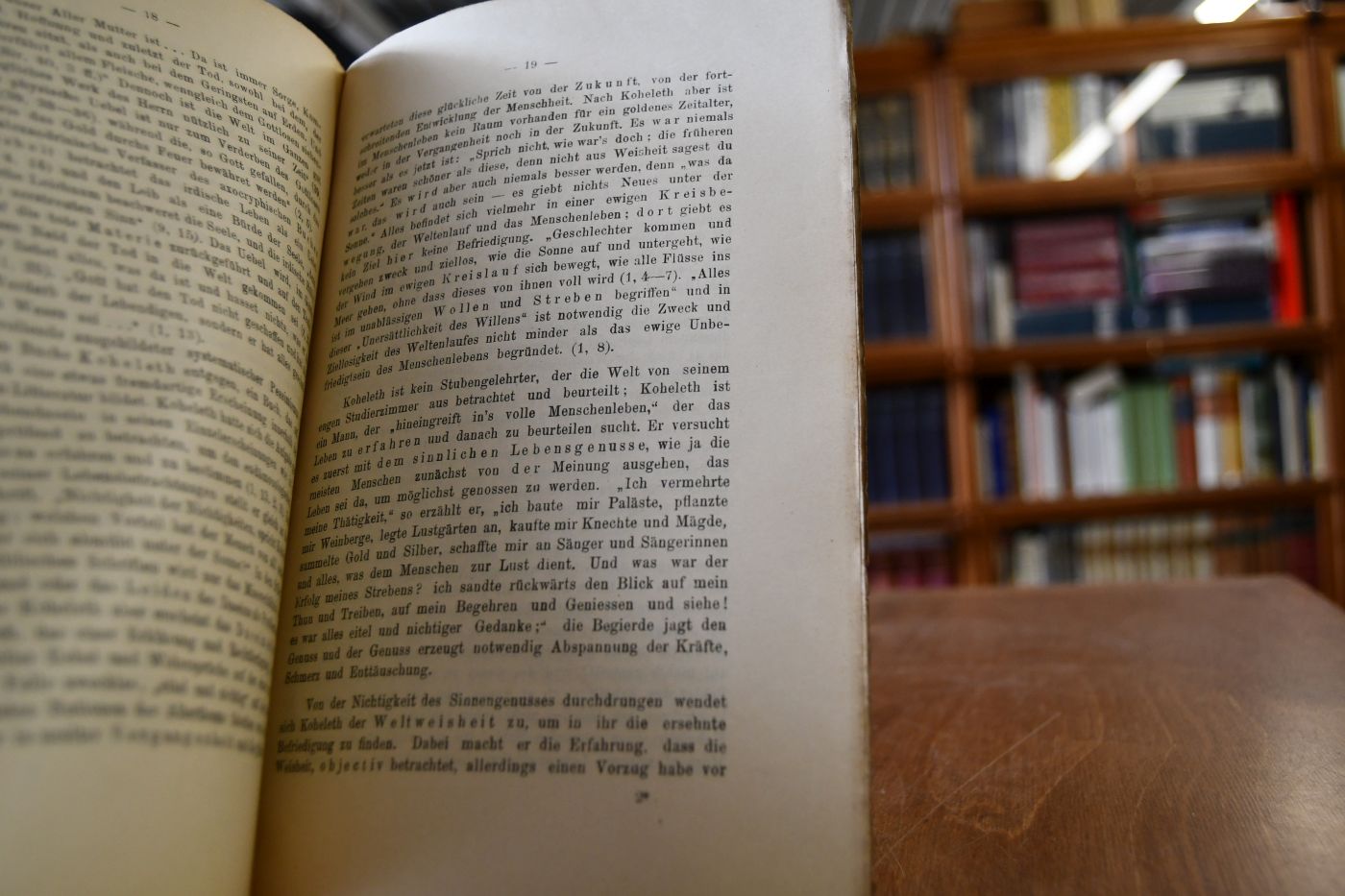 Die Bibel über den Wert des Lebens. Ein Vortrag.