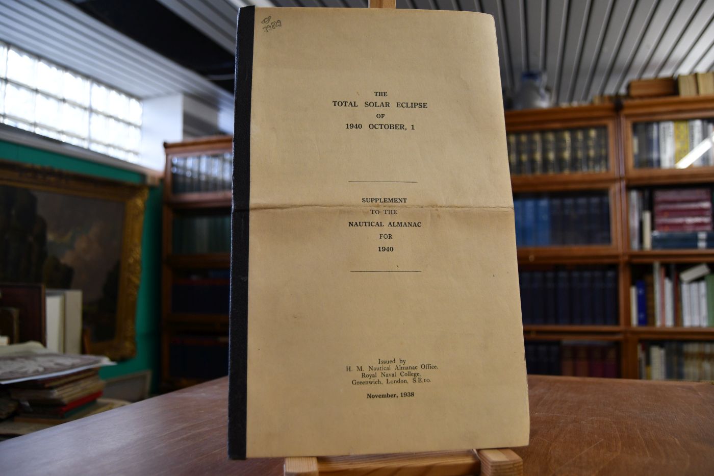 The Solar Eclipse of 1940 October, 1. Supplement to the Nautical Almanac for 1940.