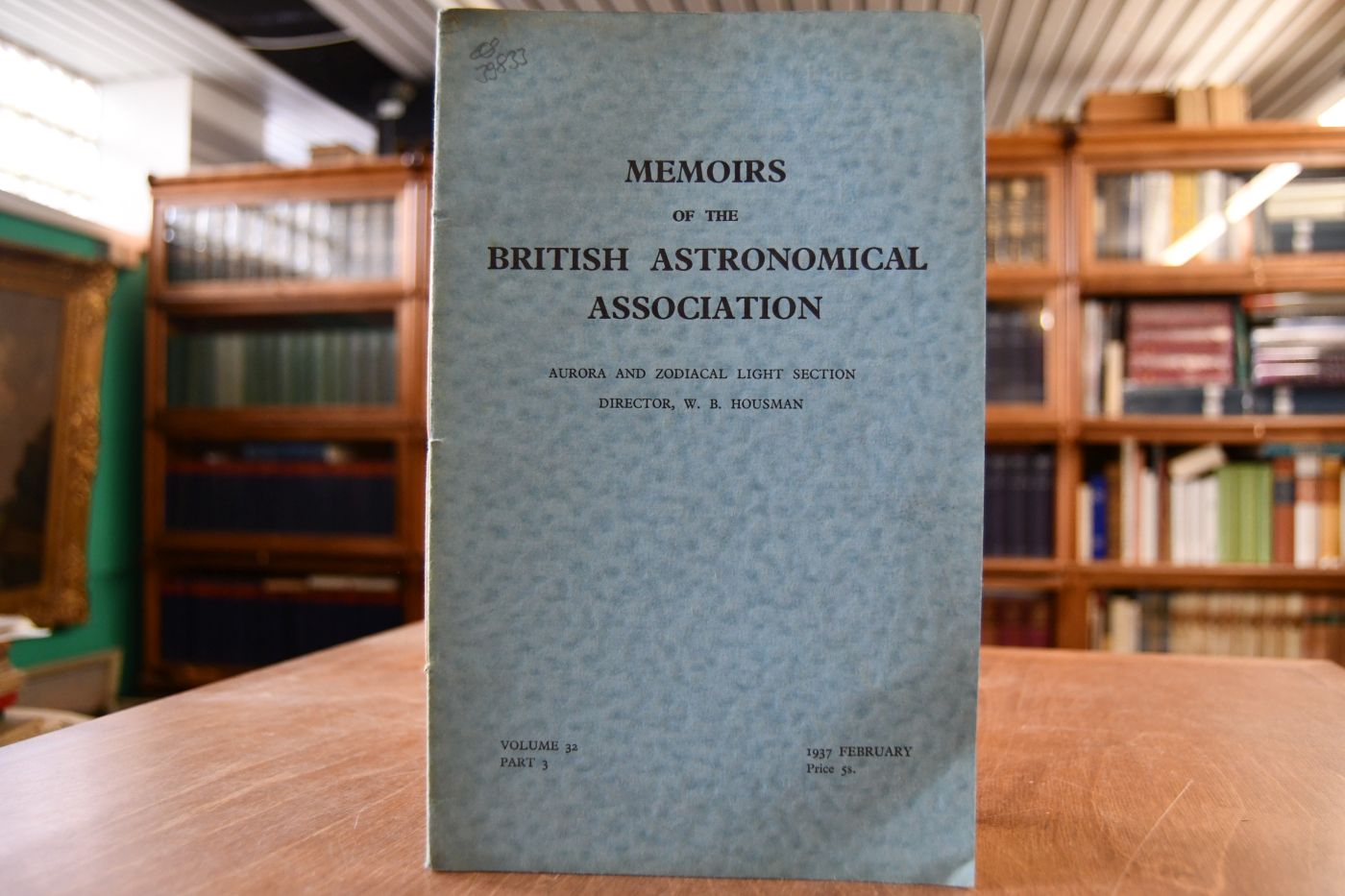 Memoirs of the British Astronomical Association. Aurora and zodiacal Light Section. Volume 32, Part 3.