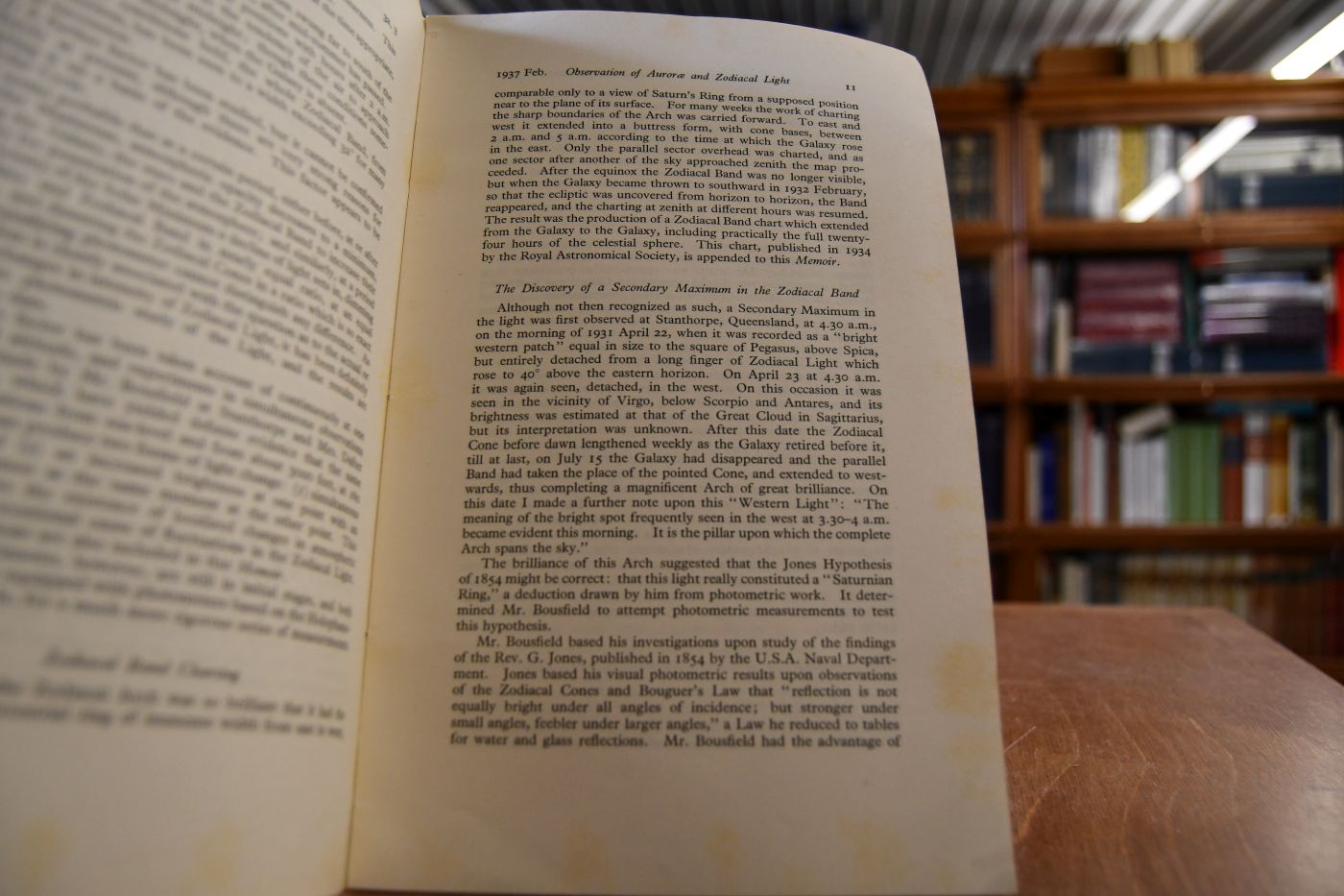 Memoirs of the British Astronomical Association. Aurora and zodiacal Light Section. Volume 32, Part 3.