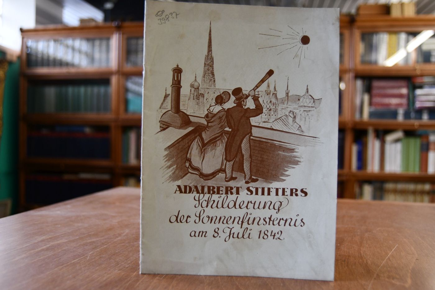 Adalbert Stifters Schilderung der Sonnenfinsternis am 8. Juli 1842.