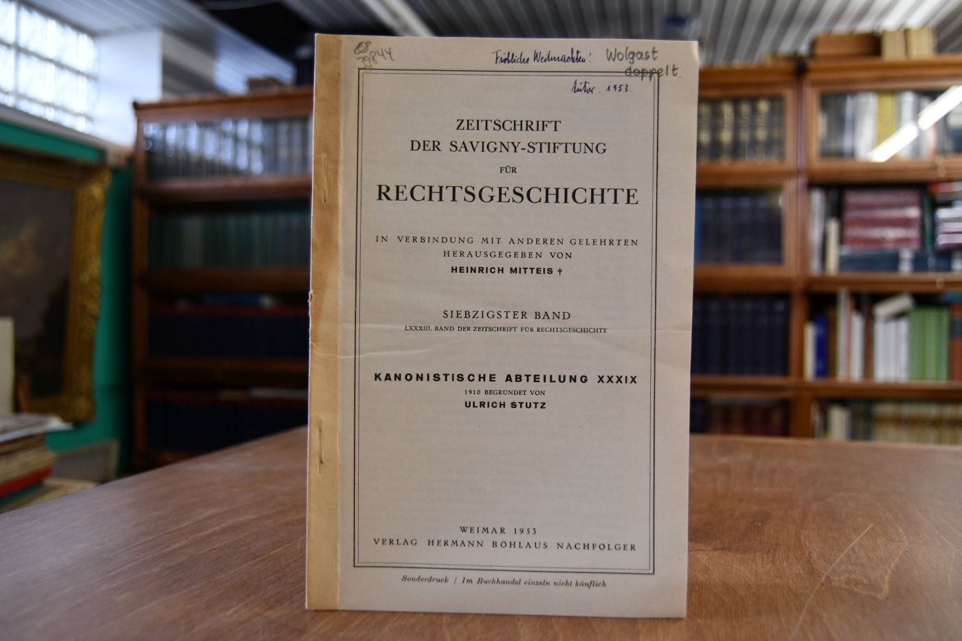Buchbesprechung Sven Kjöllerström, Biskopstillsättningar i Sverige 1531-1951.