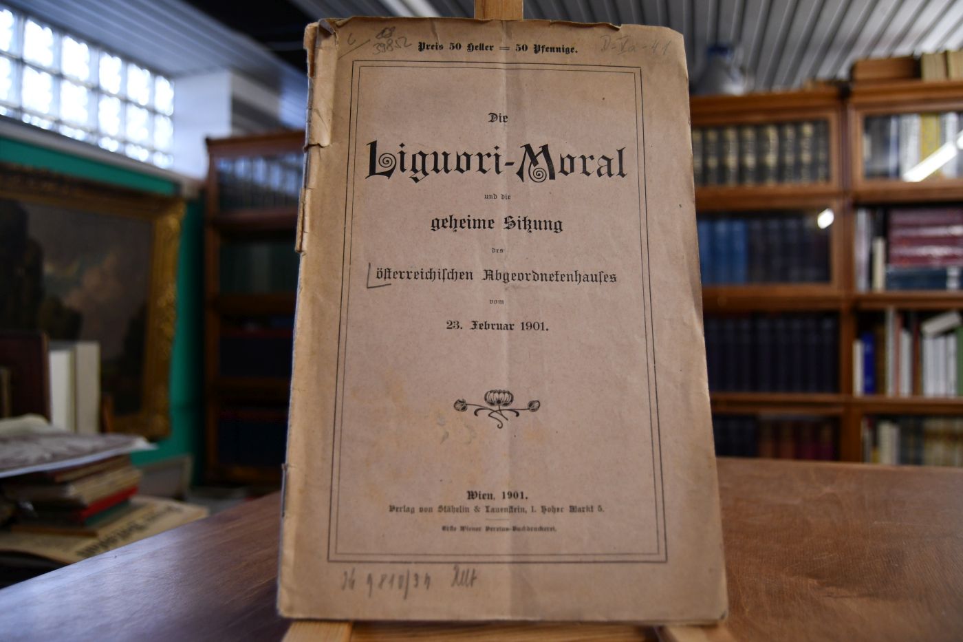 Die Liguori-Moral und die geheime Sitzung des österreichischen Abgeordneten hauses vom 23. Februar 1901.