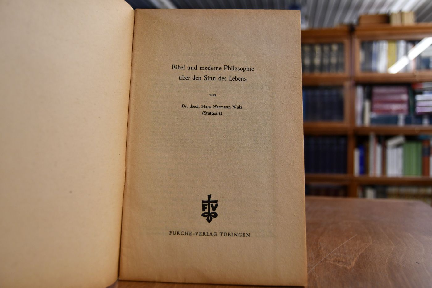 Bibel und moderne Philosophie über den Sinn des Lebens.