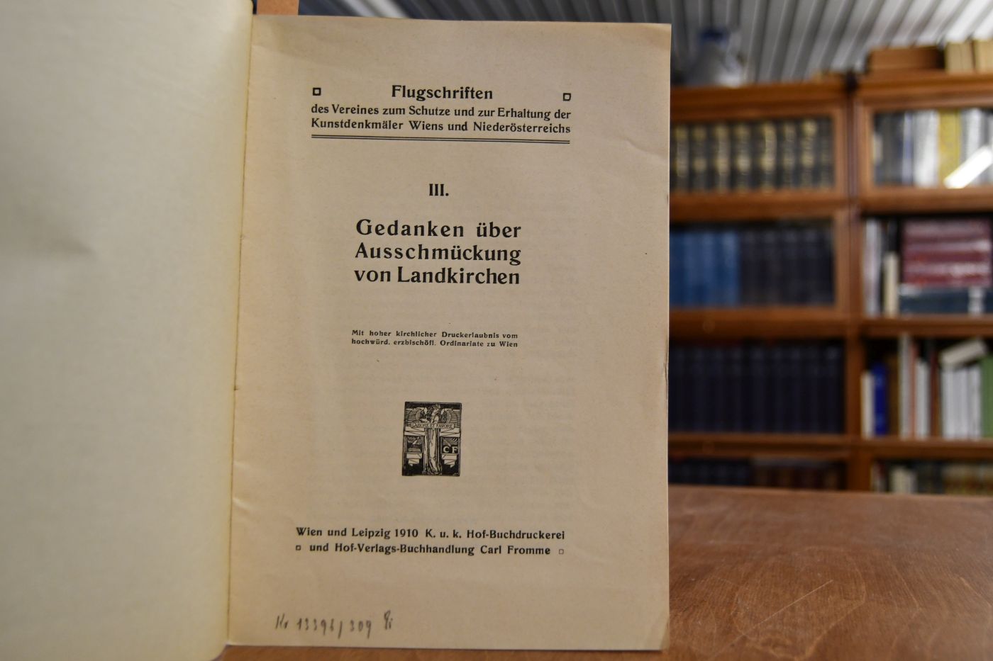 Gedanken über die Ausschmückung von Landkirchen.