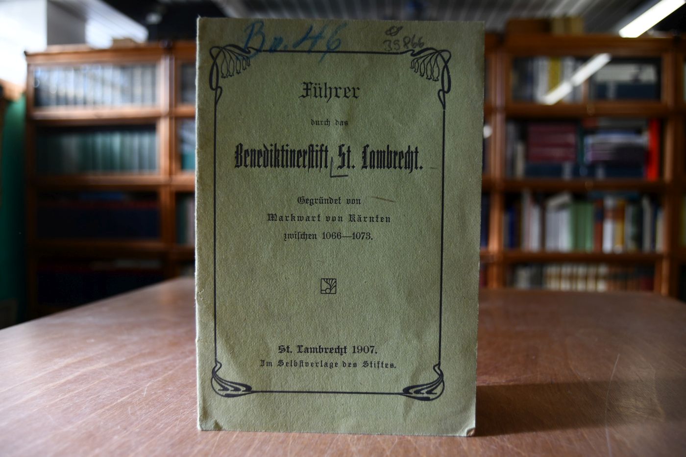 Führer durch das Benediktinerstift St. Lambrecht. Gegründet von Markwart von Kärnten zwischen 1066-1078.