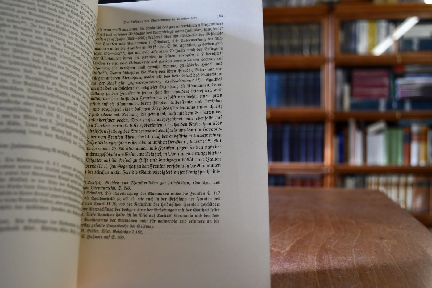 Die Anfänge des Christentums in Württemberg.