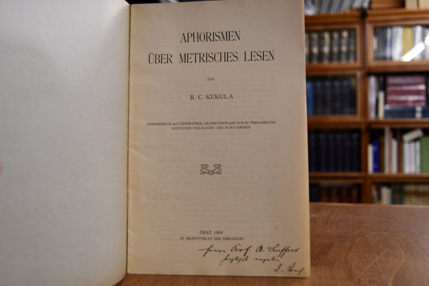 Aphorismen über metrisches Leben.