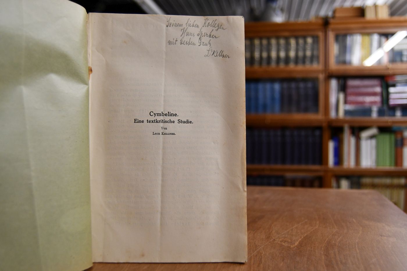 Cymbeline. Eine textkritische Studie.
