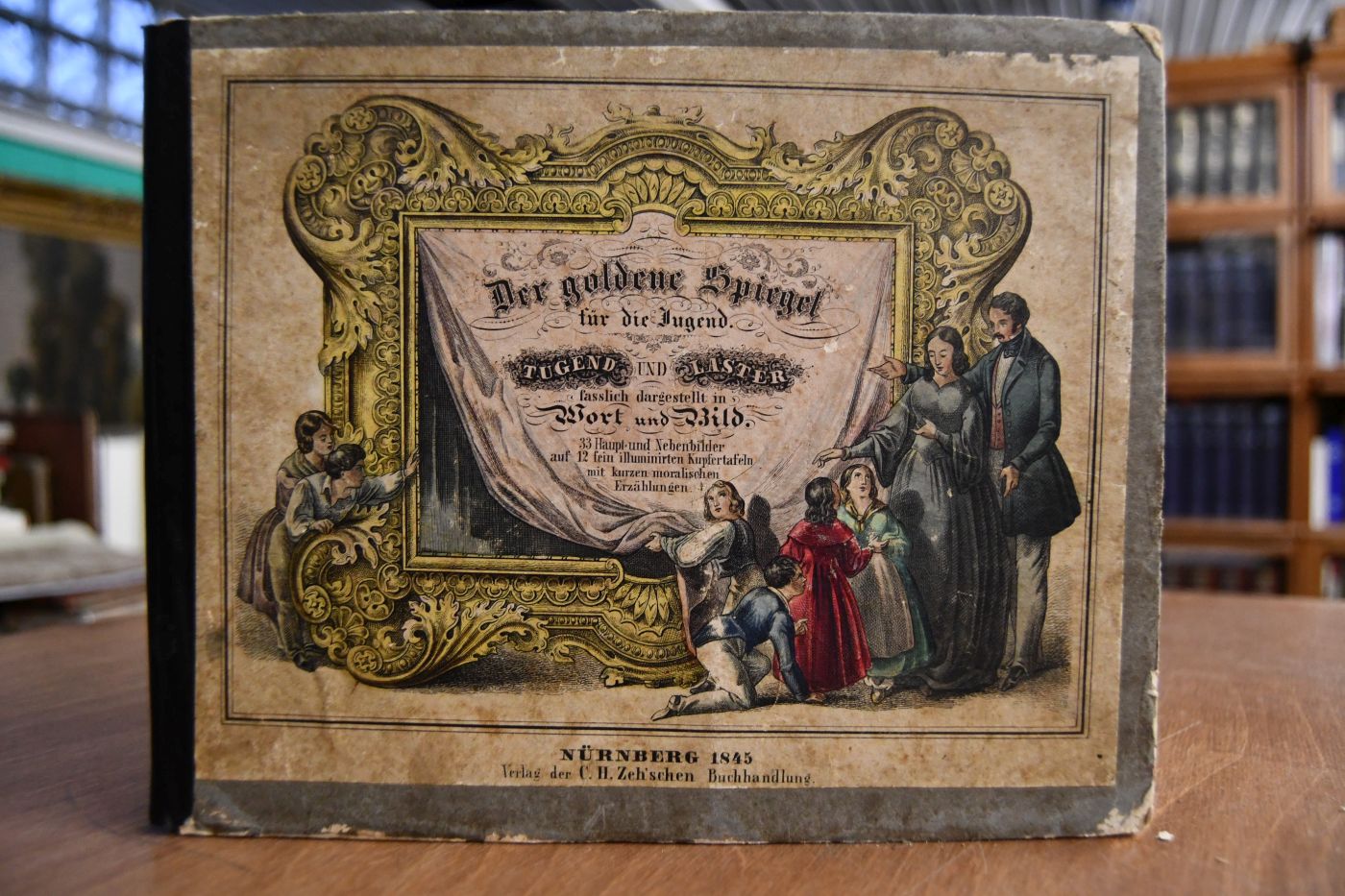 Der goldene Spiegel für die Jugend. Tugend und Laster dargestellt in Wort und Bild.