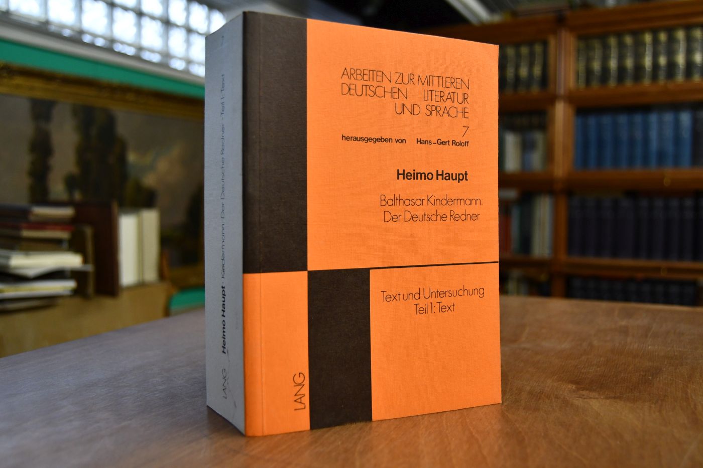 Der deutsche Redner. Text und Untersuchung. Teil 1 Text (apart).