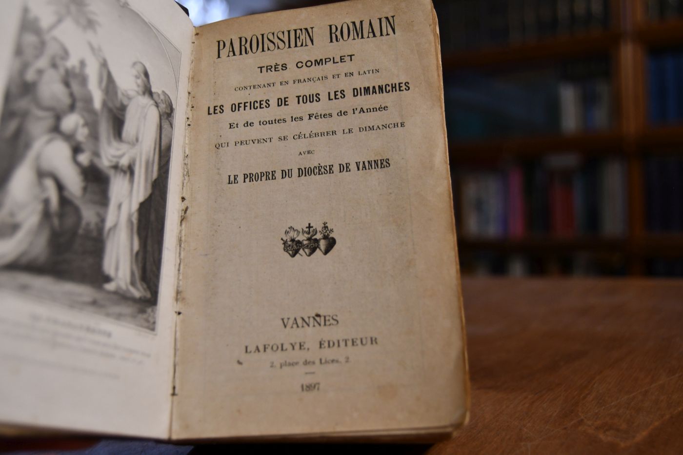 Paroissien complet de Vannes - Paroissien romain complet contenant en français et en latin les offices de tous les dimanches et de toutes les fêtes de l`année qui peuvent se célébrer le dimanche avec le propre du diocèse de Vannes.