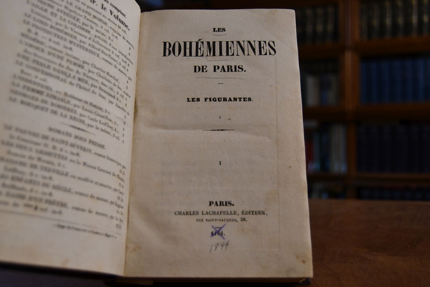 Les Bohemiennes de Paris. Les Figurantes.