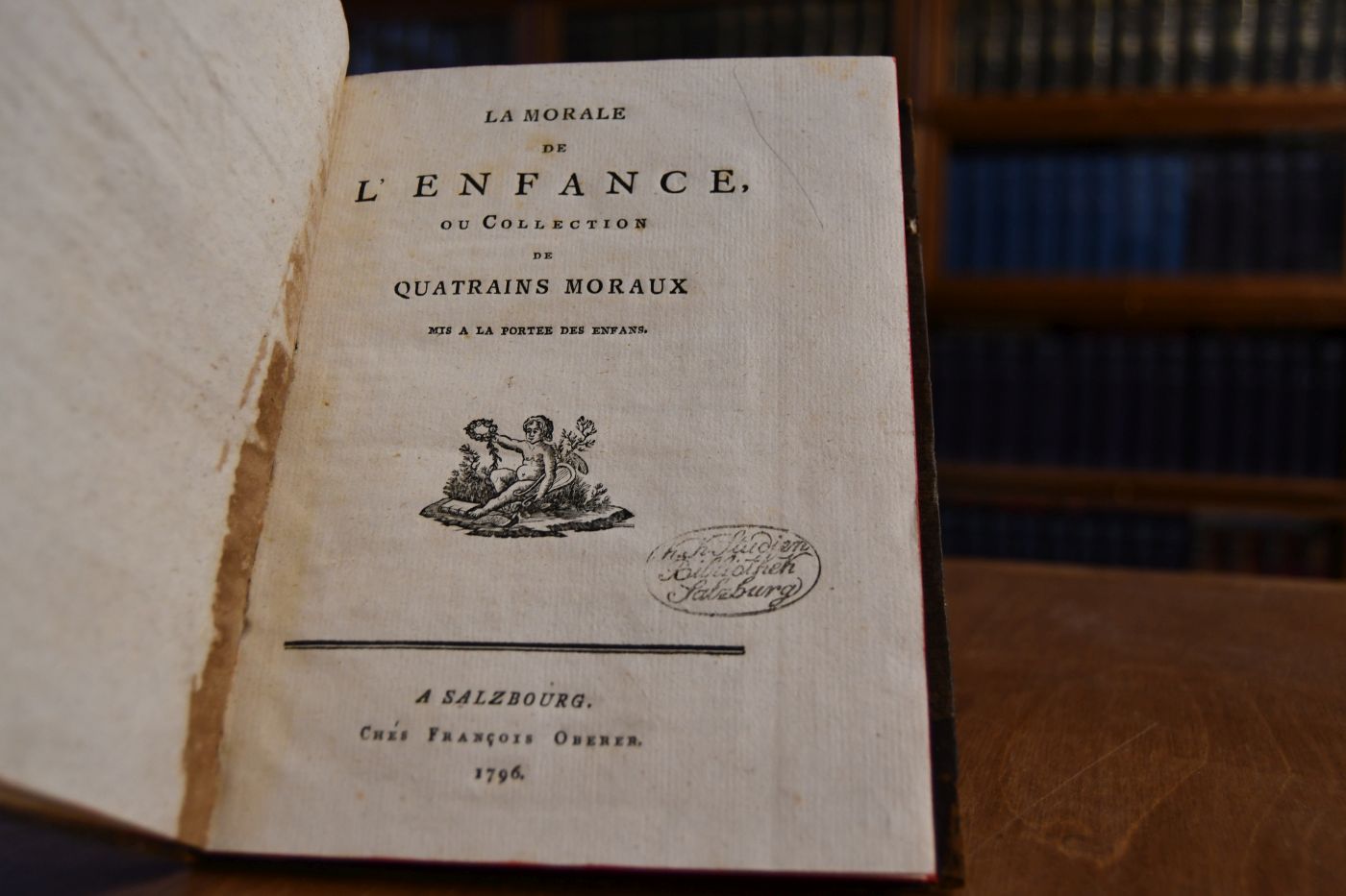 La Morale De L` Enfance, ou Collection De Quatrains Moraux Mis A La Portèe Des Enfans