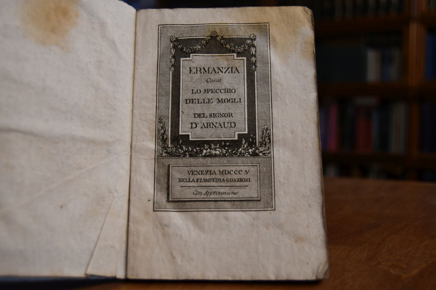 Ermanzia, Ossia lo Secchio delle Mogla.