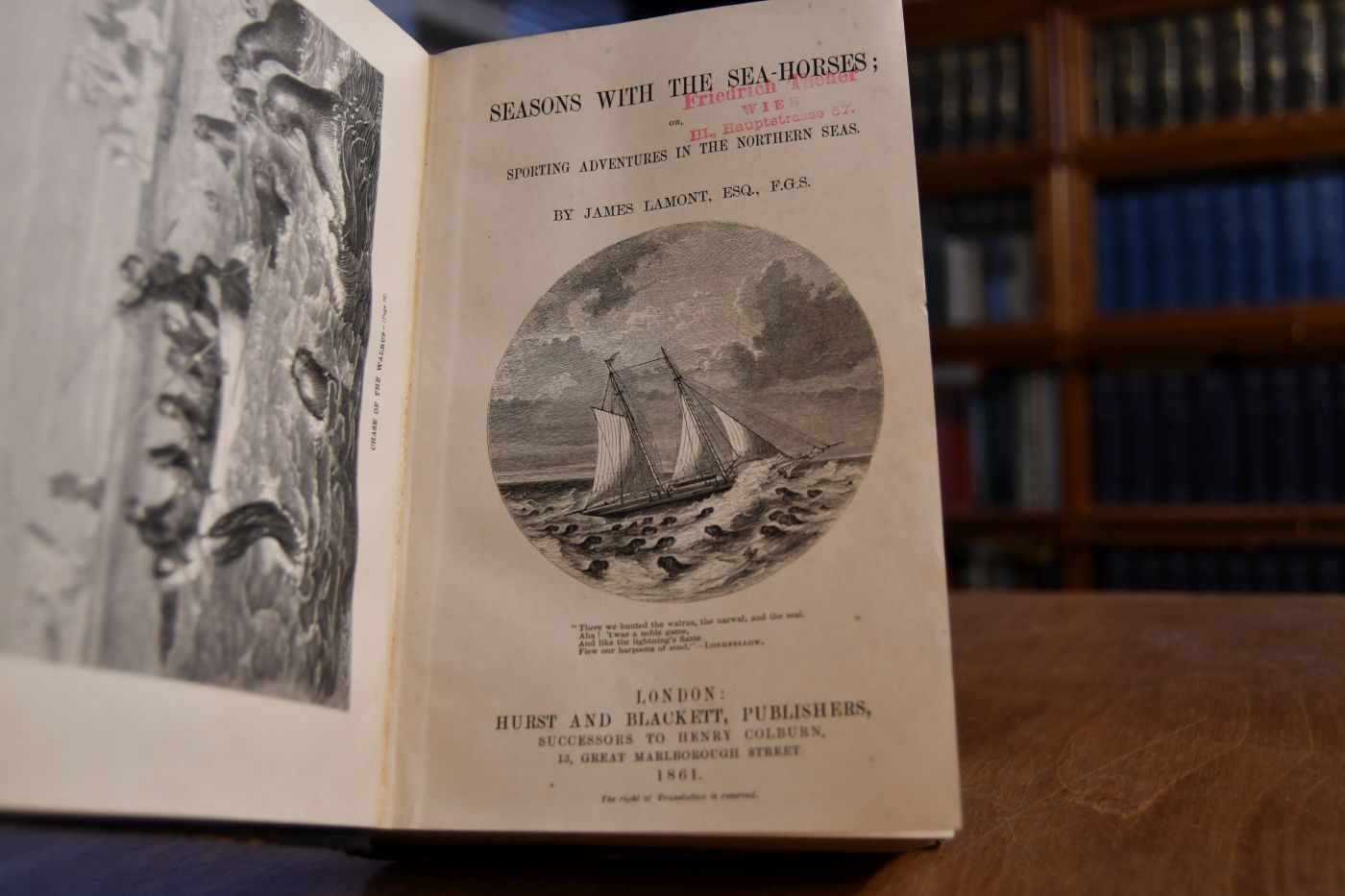 Seasons with the Sea-horses; or Sporting adventures in the Northern Seas.