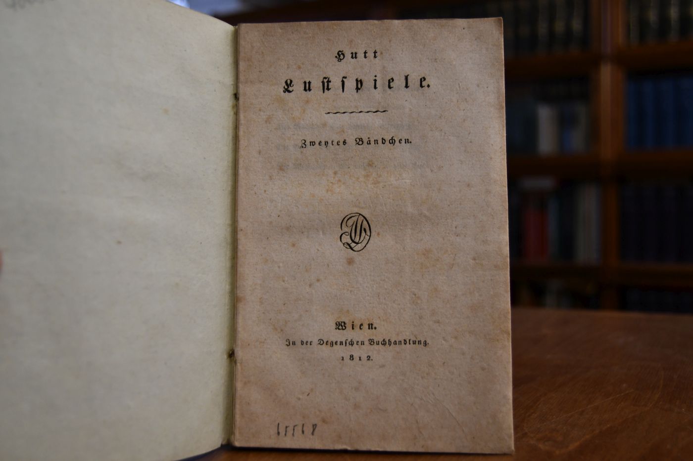 Lustspiele. Zweytes Bändchen.