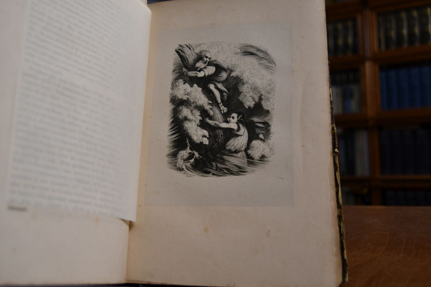LES AVENTURES DE TELEMAQUE, suivies des Aventures d`ARISTONOÜS, précédées d`un Essai sur la vie et les oeuvres de FENELON par Jules JANIN, edition illustrée par MM Tony Johannot, Emile Signol, Séguin, Wattier Markl, Daubigny, Français et Marville.