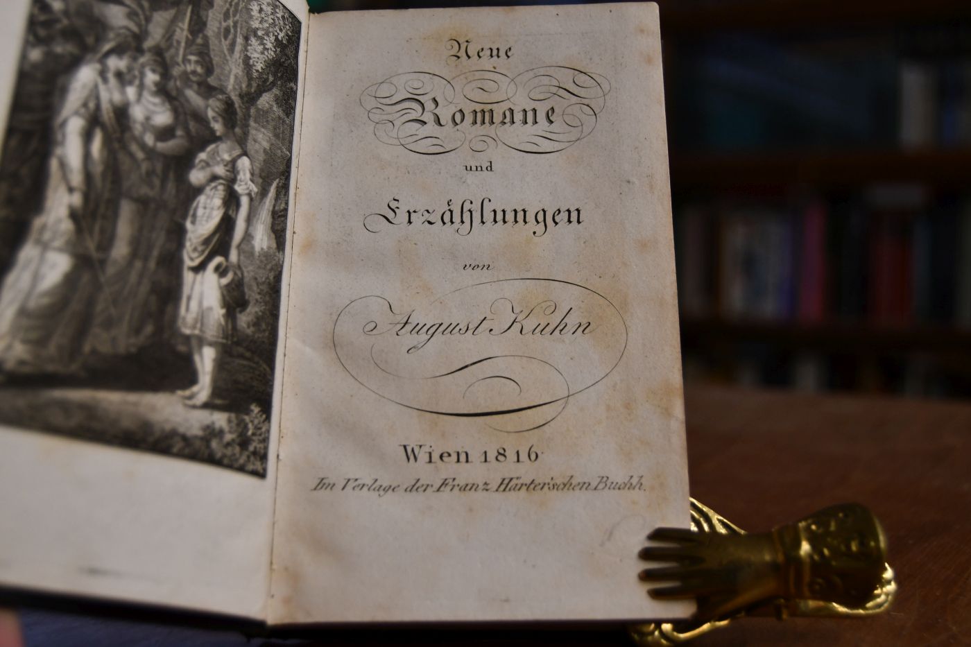 Neue Romane und Erzählungen von August Kuhn..