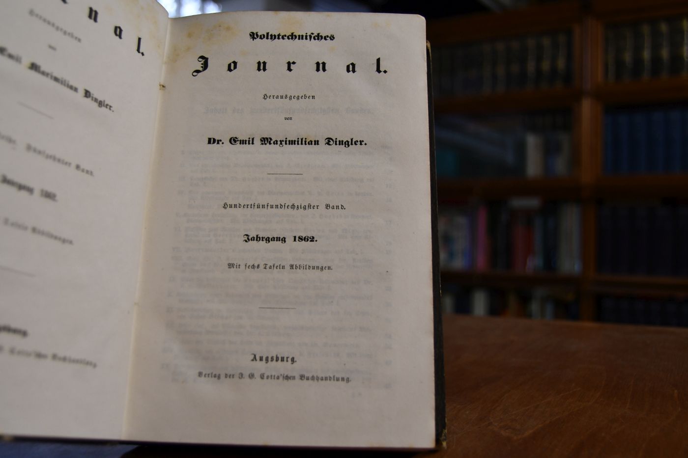 Polytechnisches Journal. 165. Band. Jahrgang 1862.