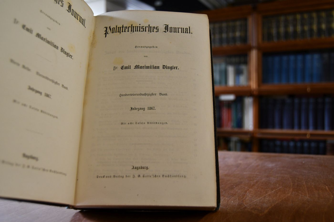 Polytechnisches Journal. 184. Band. Jahrgang 1867.