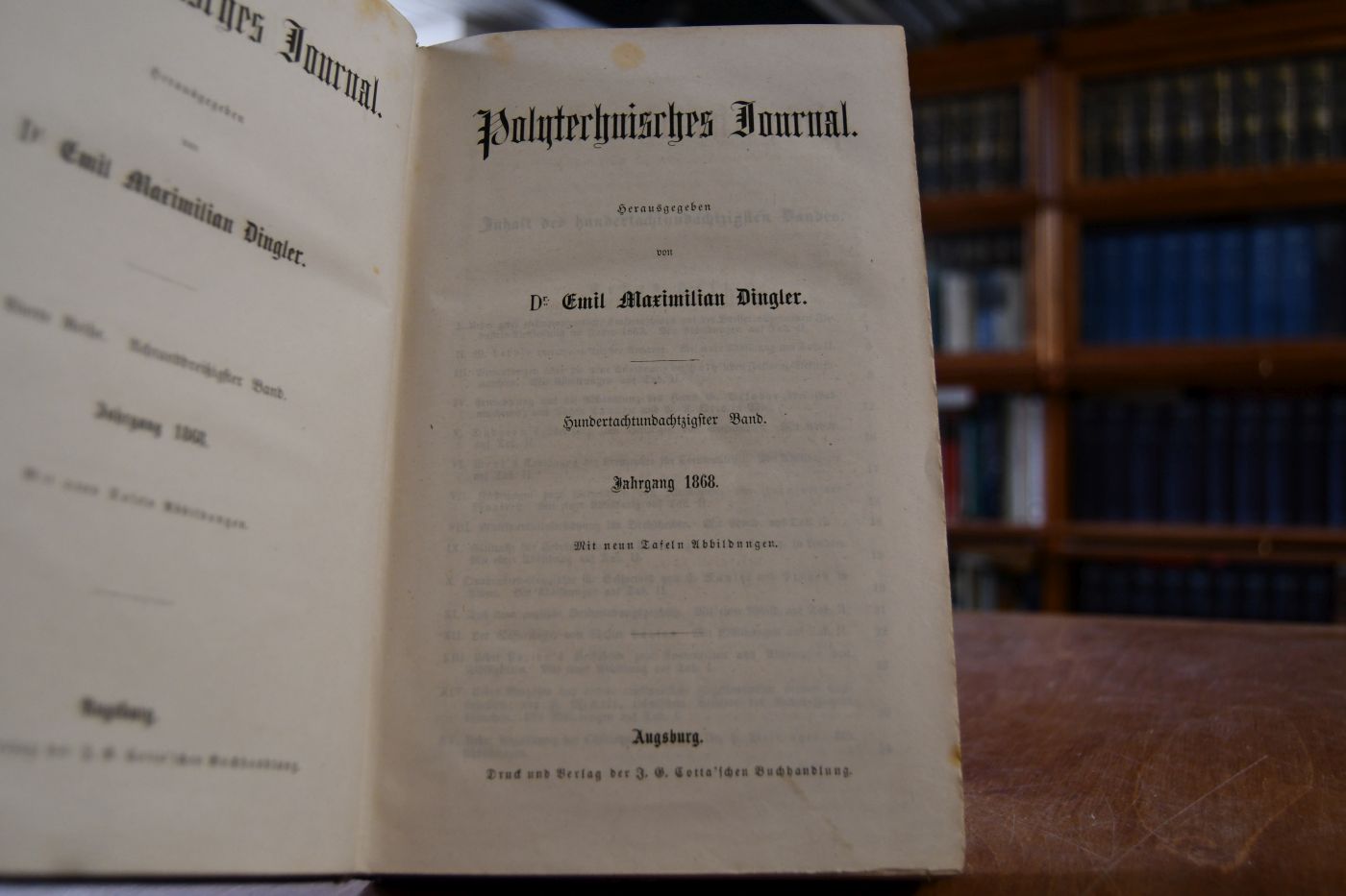 Polytechnisches Journal. 188. Band. Jahrgang 1868.