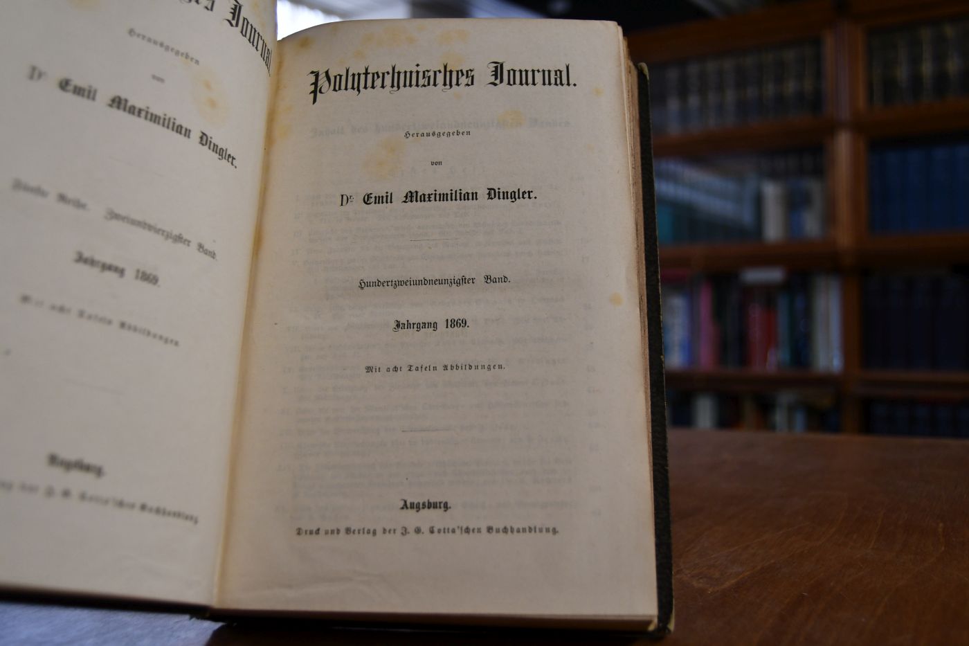 Polytechnisches Journal. 192. Band. Jahrgang 1869.
