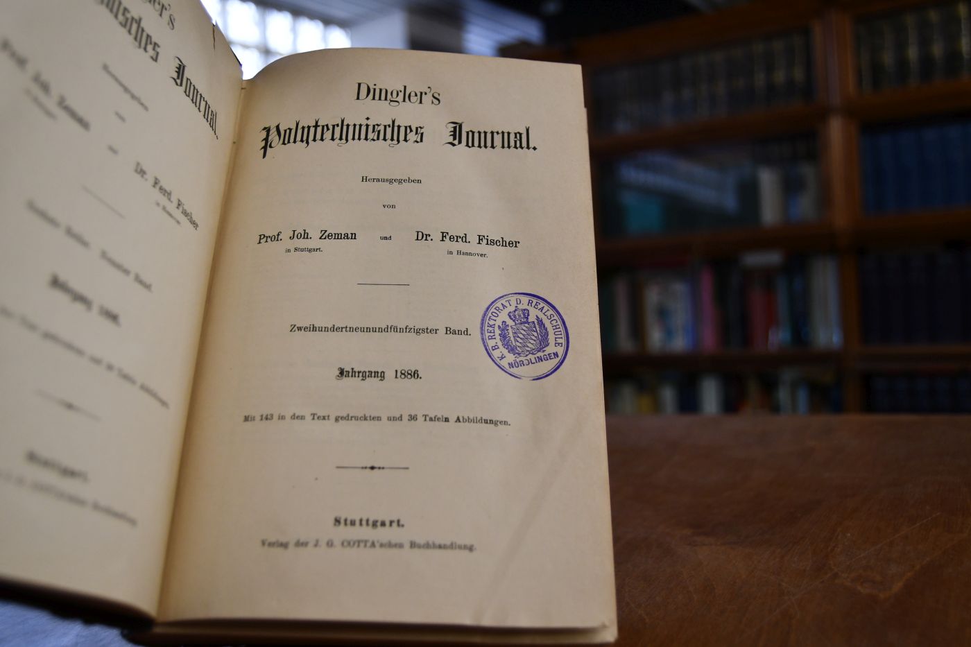 Dingler`s Polytechnisches Journal. 259. Band. Jahrgang 1886.