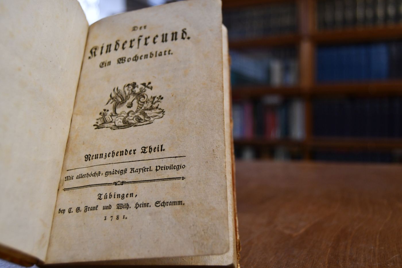 Der Kinderfreund. Ein Wochenblatt. 19.-21. Theil in einem Bd.