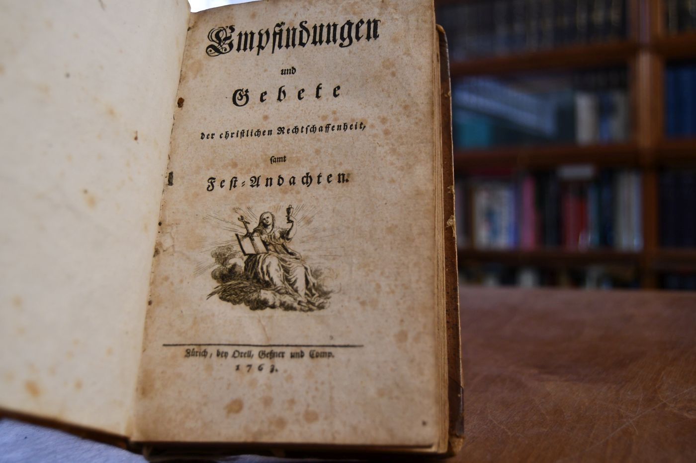 Empfindungen und Gebete der christlichen Rechtschaffenheit, samt Fest-Andachten.
