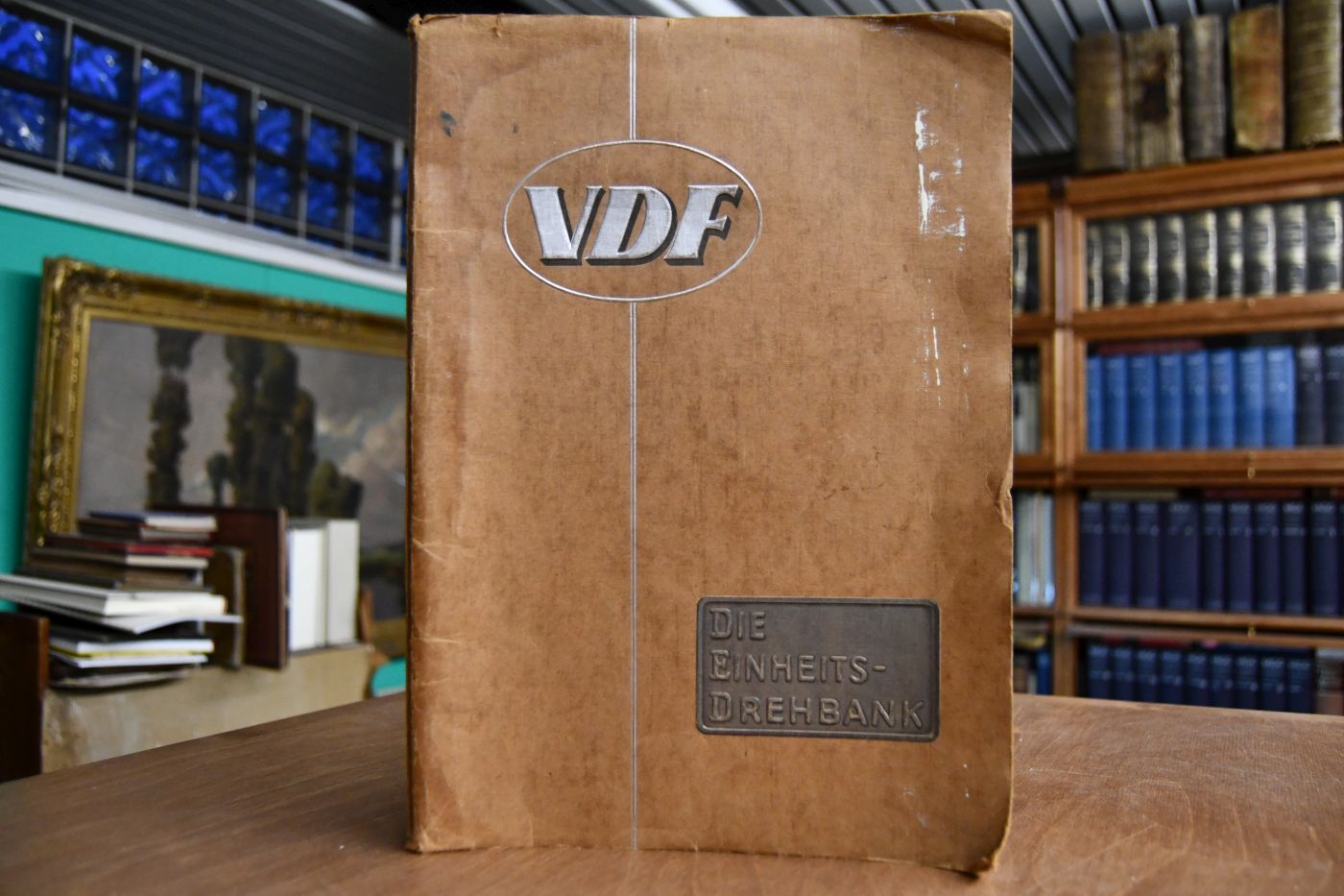 VDF (Vereinigte Drehbank-Fabriken) Die Einheits-Drehbank.