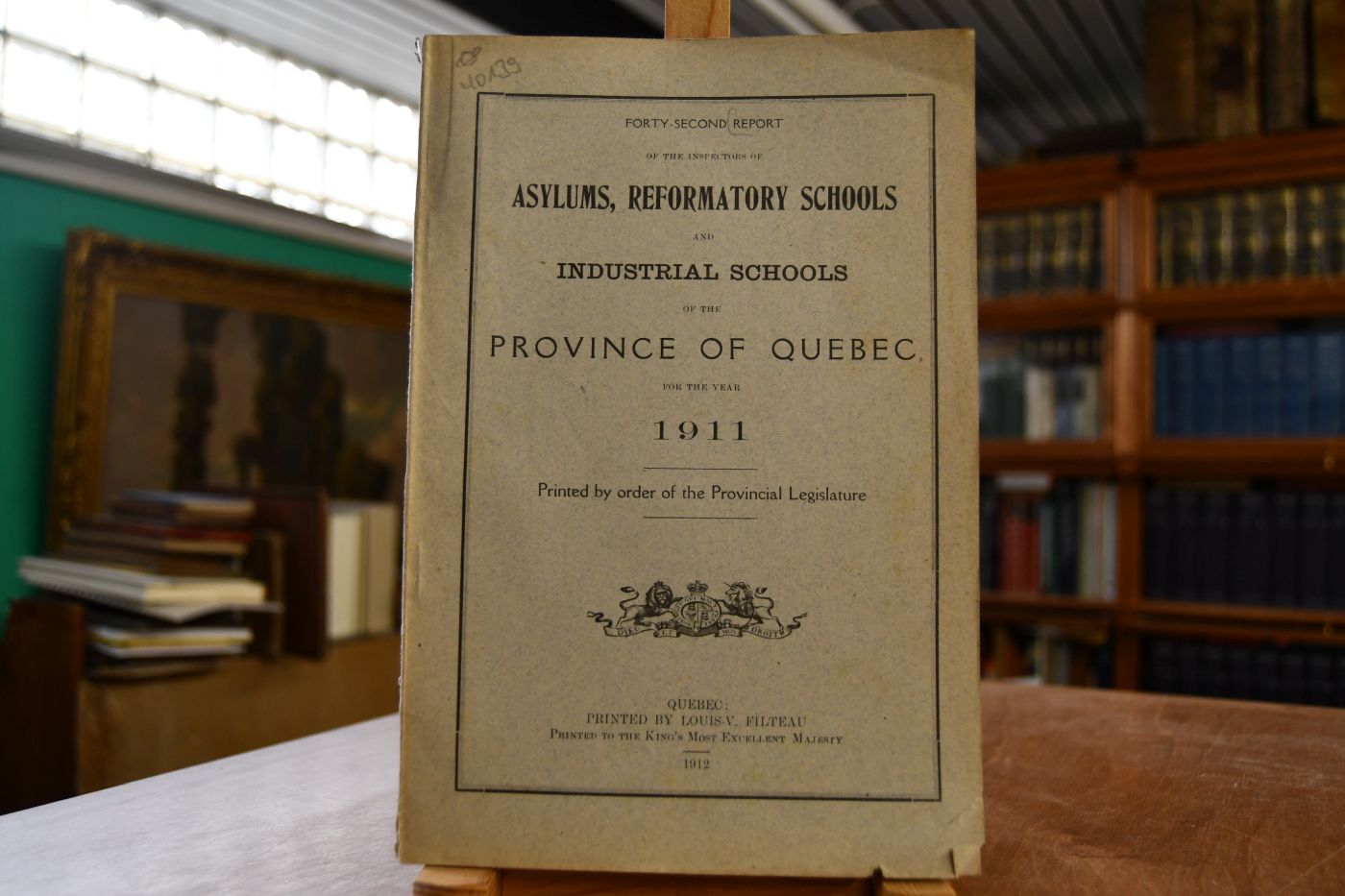 Forty-second Report of the Inspectors of Asylums, Reformatory Schools and Industrial Schools of the Province of Quebec for the year 1911.