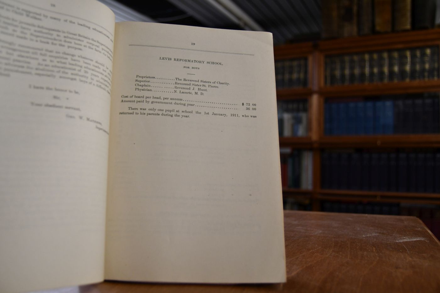 Forty-second Report of the Inspectors of Asylums, Reformatory Schools and Industrial Schools of the Province of Quebec for the year 1911.