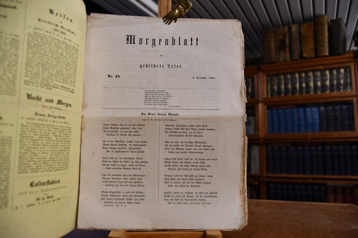 Morgenblatt für gebildete Leser. 56. Jahrgang, Nr. 49.