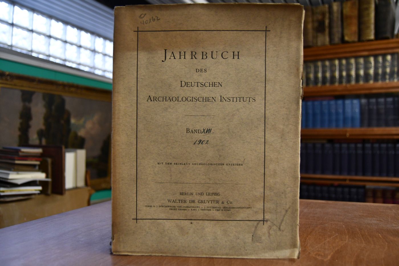 Jahrbuch des Kaiserlich Deutschen Archäologischen Instituts. Band XVII, 1902.