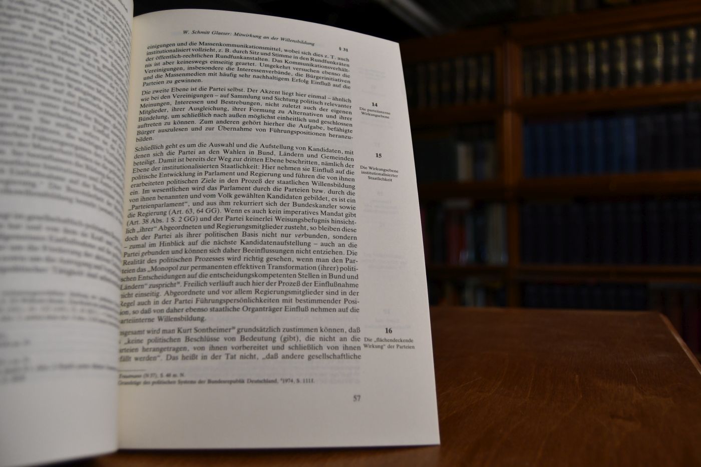 Die grundrechtliche Freiheit des Bürgers zur Mitwirkung an der Willensbildung.