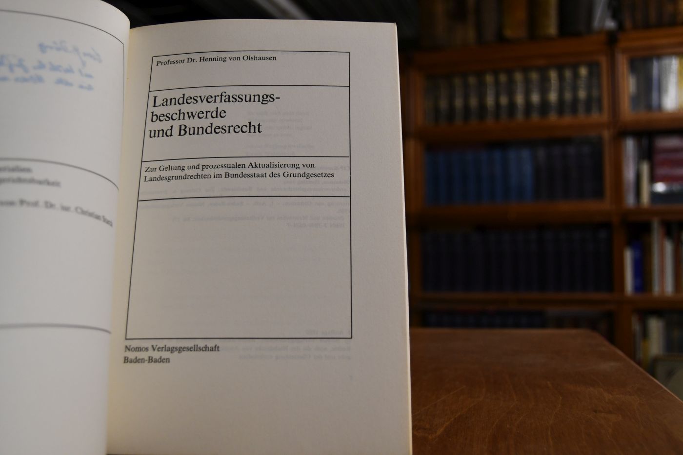 Landesverfassungsbeschwerde und Bundesrecht. Zur Geltung und prozessualen Aktualisierung von Landesgrundrechten im Bundesstaat des Grundgesetzes.