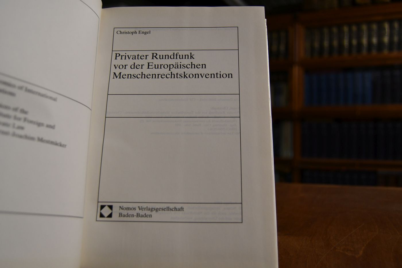 Privater Rundfunk vor der Europäischen Menschenrechtskonvention.
